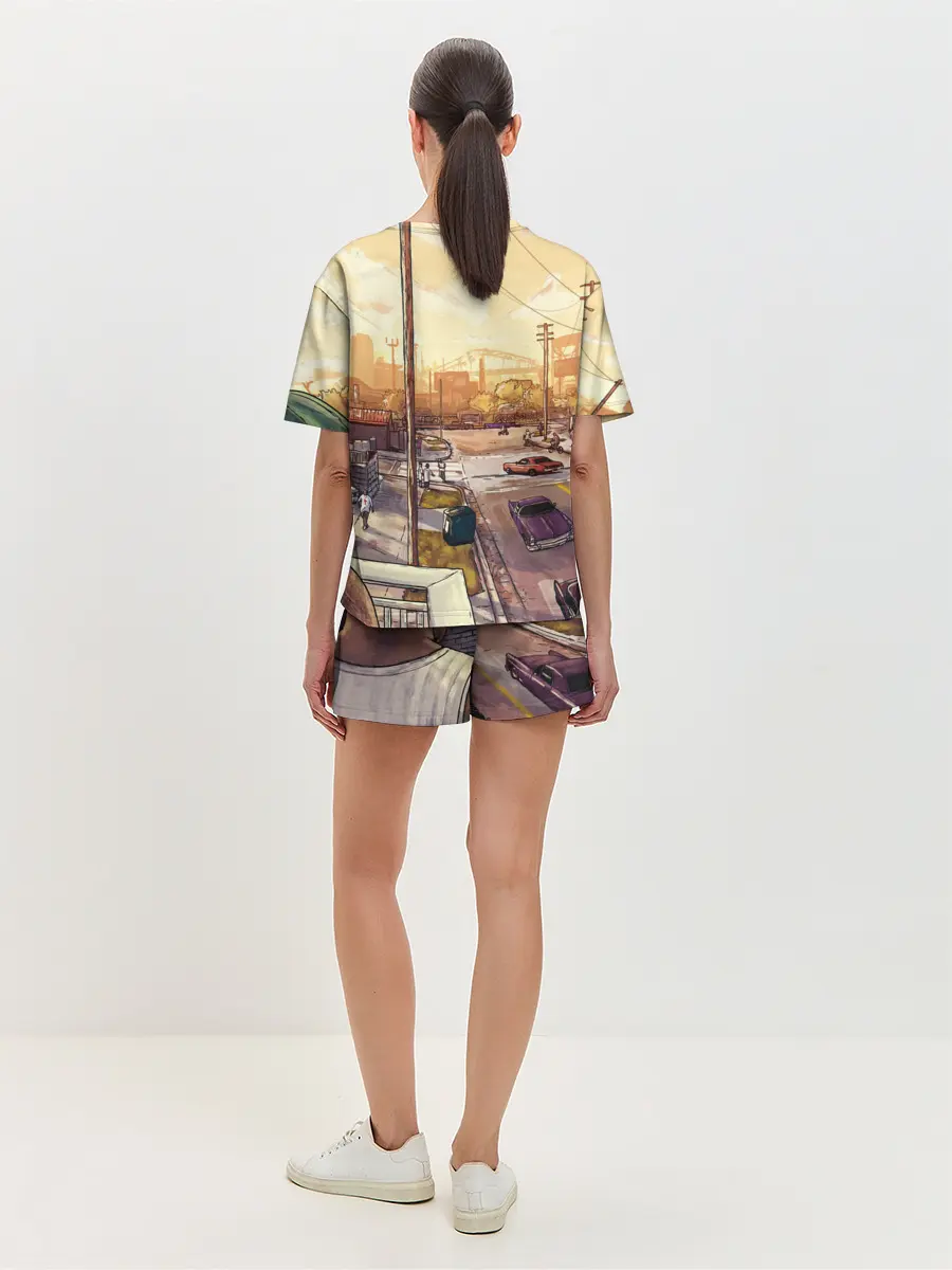 Женская пижама с шортами / GTA San Andreas