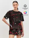 Женская пижама с шортами / МЕТАЛЛИЧЕСКИЙ