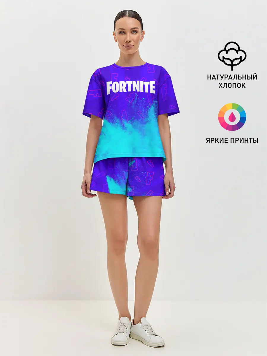Женская пижама с шортами / FORTNITE / ФОРТНАЙТ