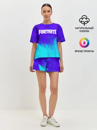 Женская пижама с шортами / FORTNITE / ФОРТНАЙТ
