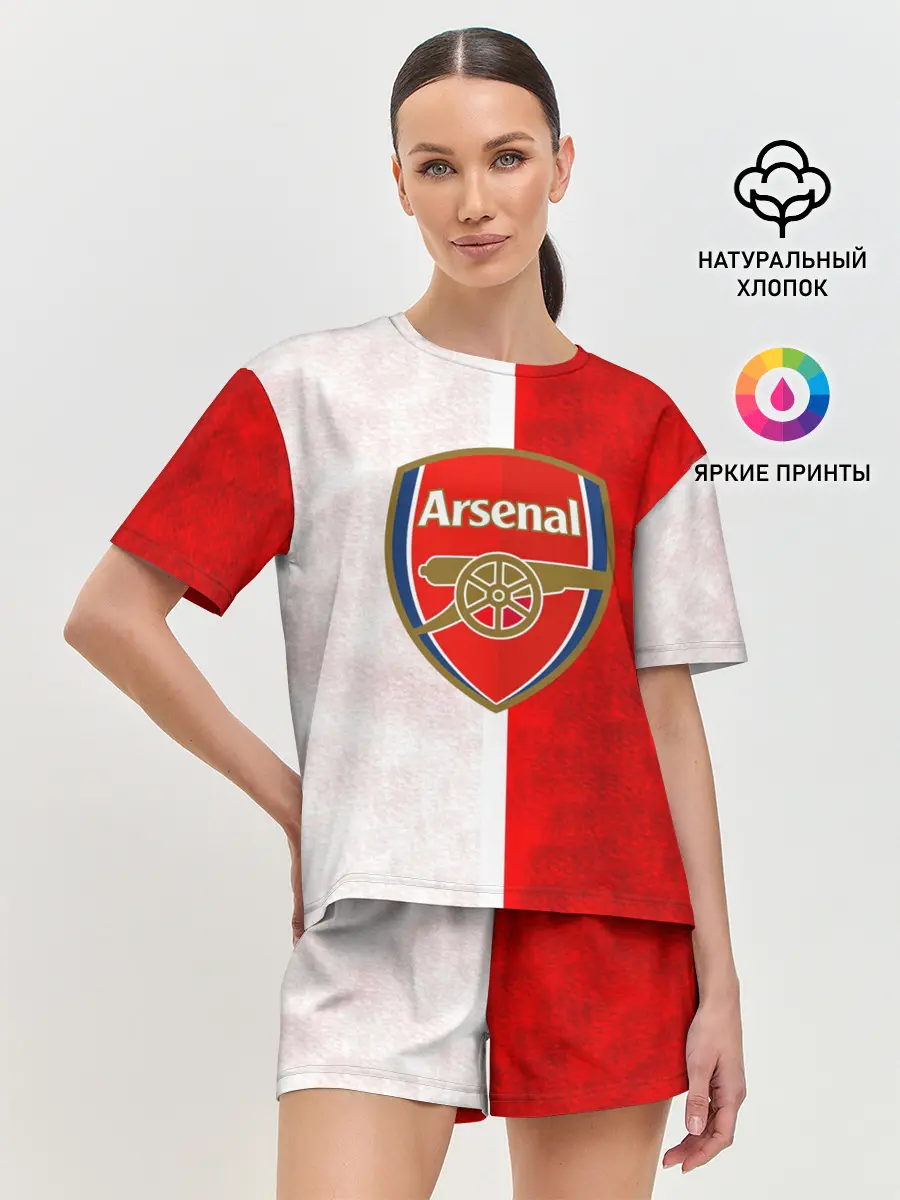 Женская пижама с шортами / FC Arsenal 3D