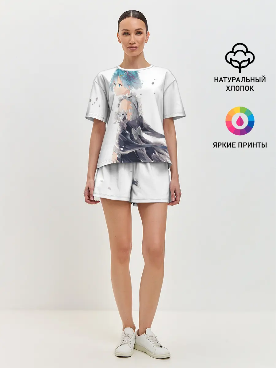 Женская пижама с шортами / Рем | Rem