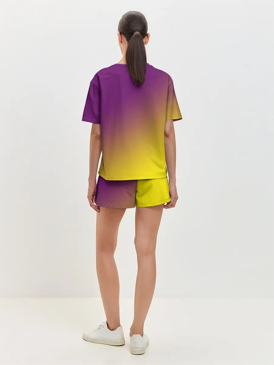 Женская пижама с шортами / ГРАДИЕНТ