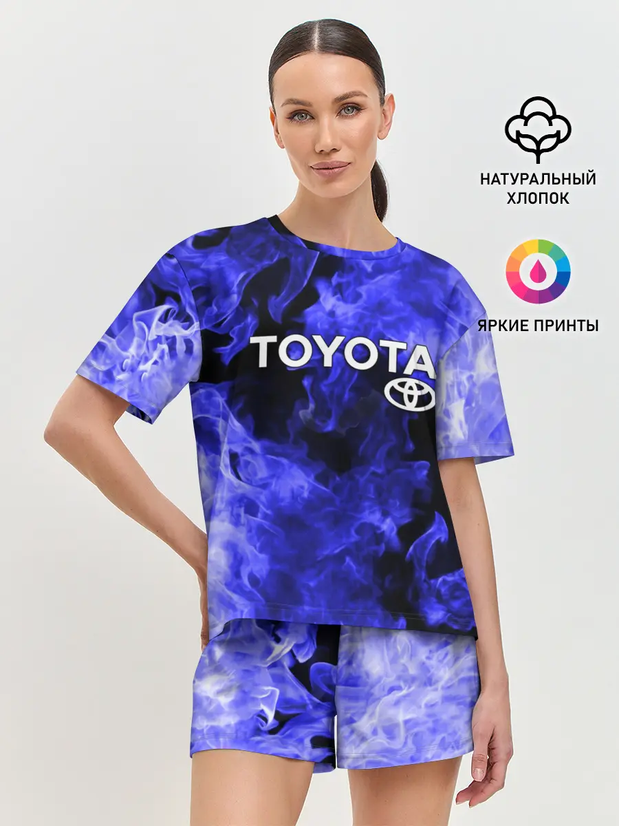 Женская пижама с шортами / TOYOTA
