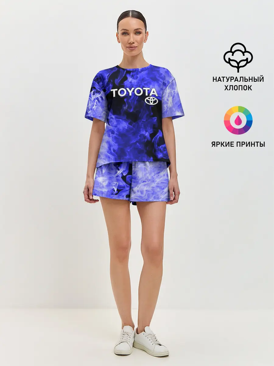 Женская пижама с шортами / TOYOTA