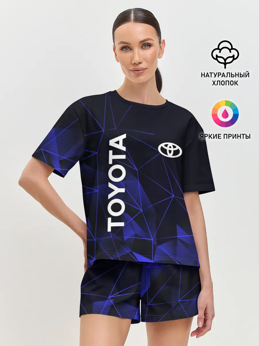 Женская пижама с шортами / TOYOTA