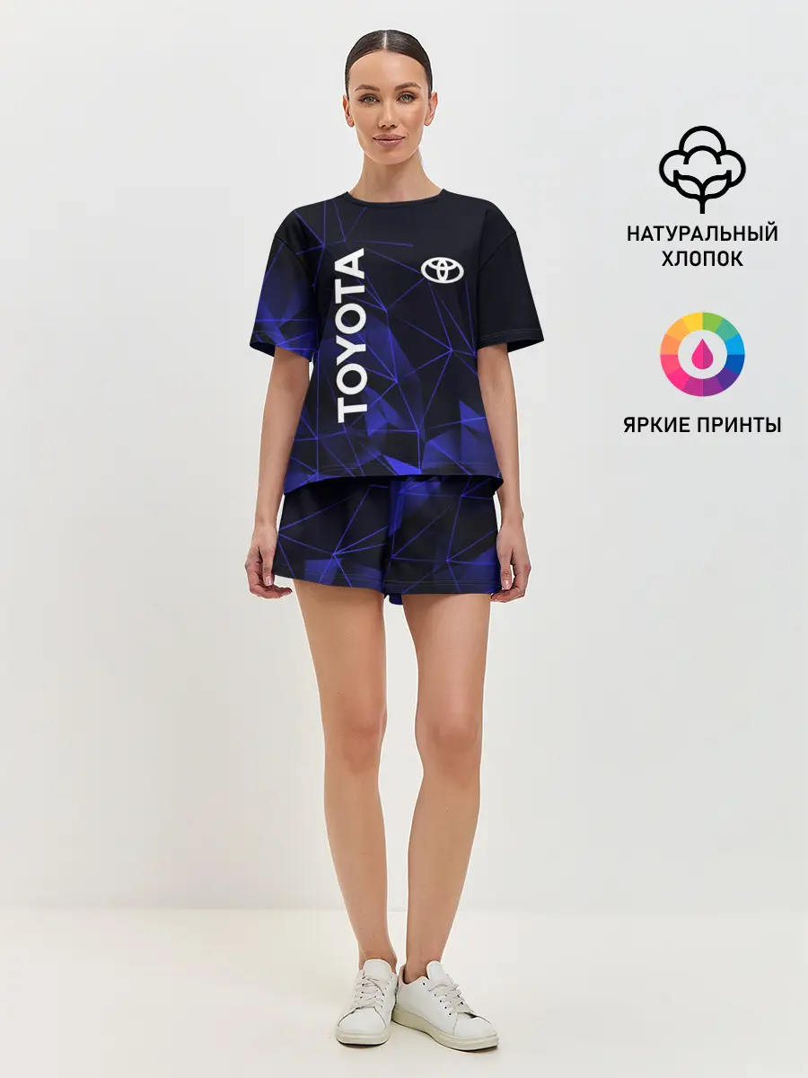 Женская пижама с шортами / TOYOTA