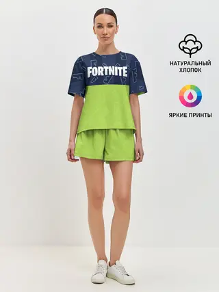 Женская пижама с шортами / FORTNITE / ФОРТНАЙТ