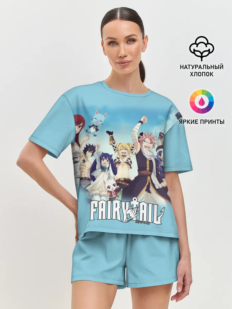 Женская пижама с шортами / Fairy Tail Heroes