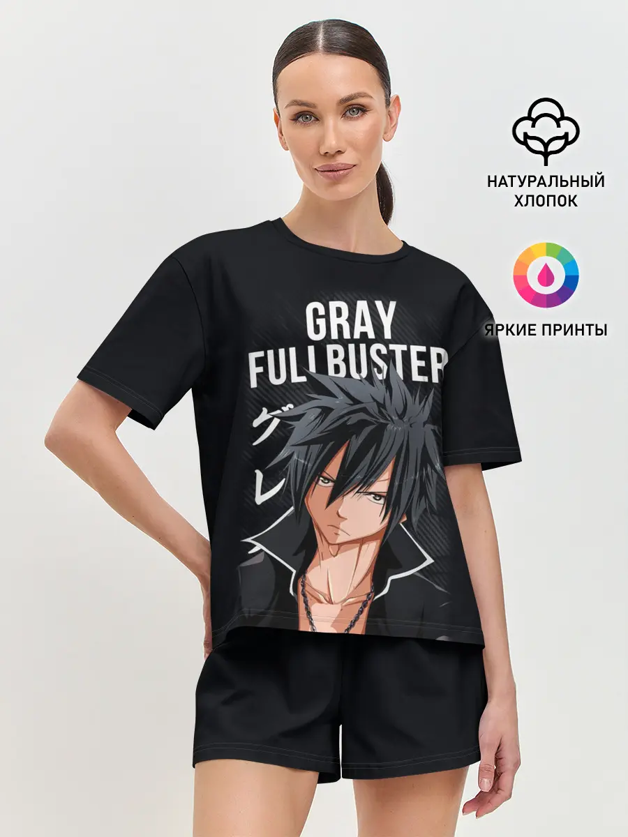 Женская пижама с шортами / Gray Fullbuster