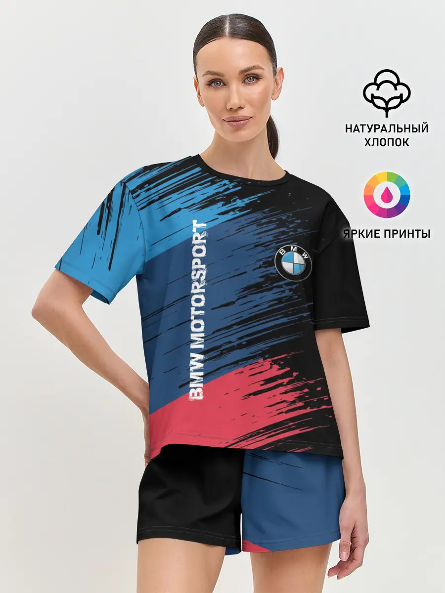 Женская пижама с шортами / BMW MOTORSPORT