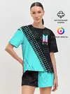 Женская пижама с шортами / BTS / БТС