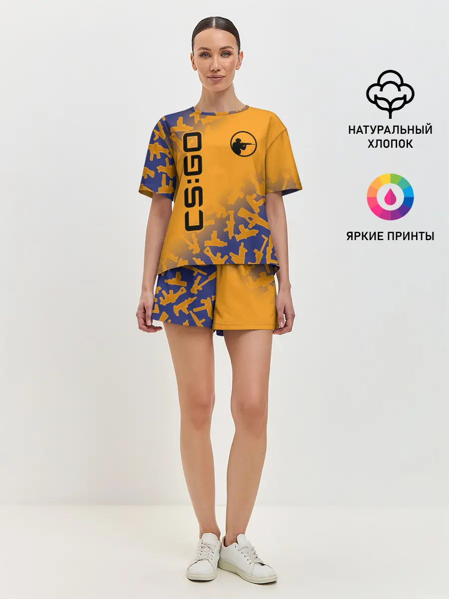 Женская пижама с шортами / CS GO | КС ГО