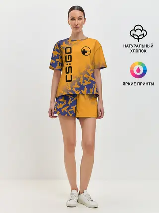 Женская пижама с шортами / CS GO | КС ГО