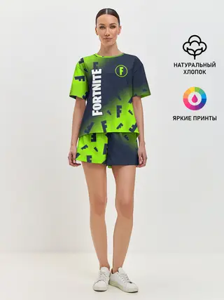 Женская пижама с шортами / FORTNITE / ФОРТНАЙТ