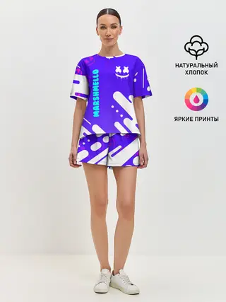 Женская пижама с шортами / MARSHMELLO / МАРШМЕЛЛОУ