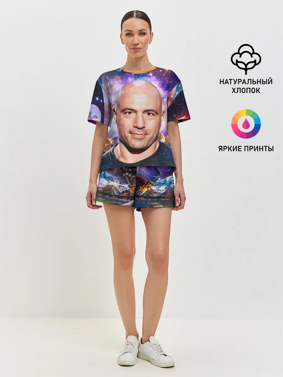 Женская пижама с шортами / ДЖО РОГАН ПОДКАСТ