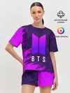 Женская пижама с шортами / BTS / БТС