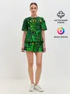 Женская пижама с шортами / В джунглях