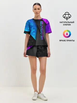 Женская пижама с шортами / Valorant