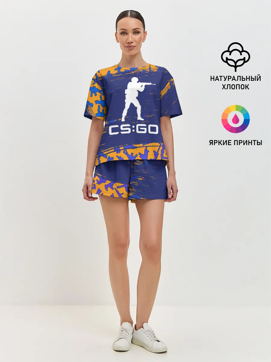 Женская пижама с шортами / CS GO | КС ГО
