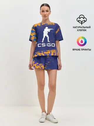 Женская пижама с шортами / CS GO | КС ГО