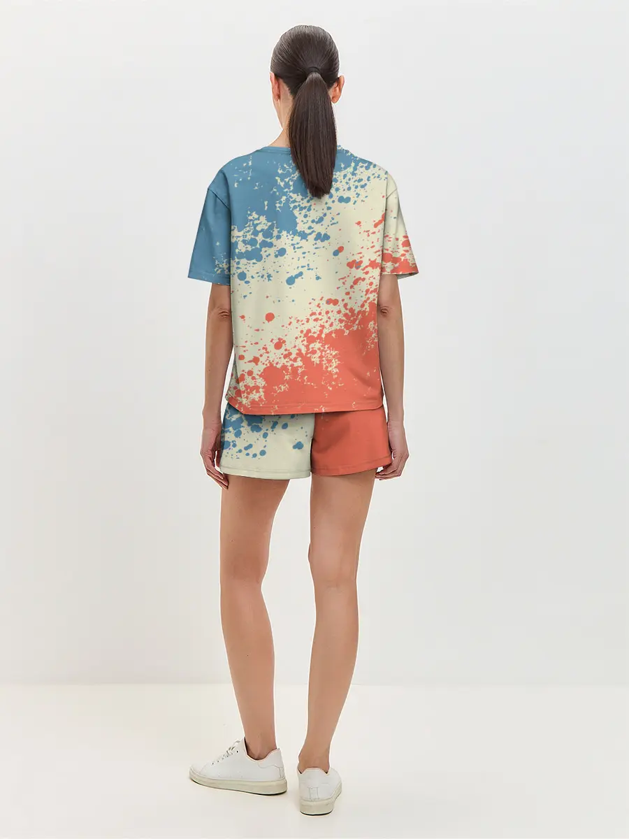 Женская пижама с шортами / Authentic Motorcycle