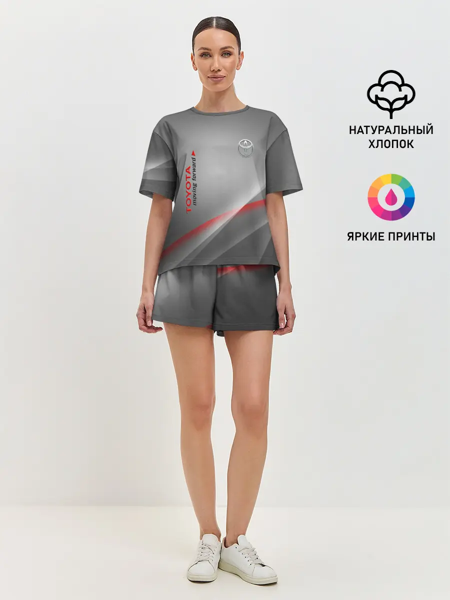 Женская пижама с шортами / TOYOTA