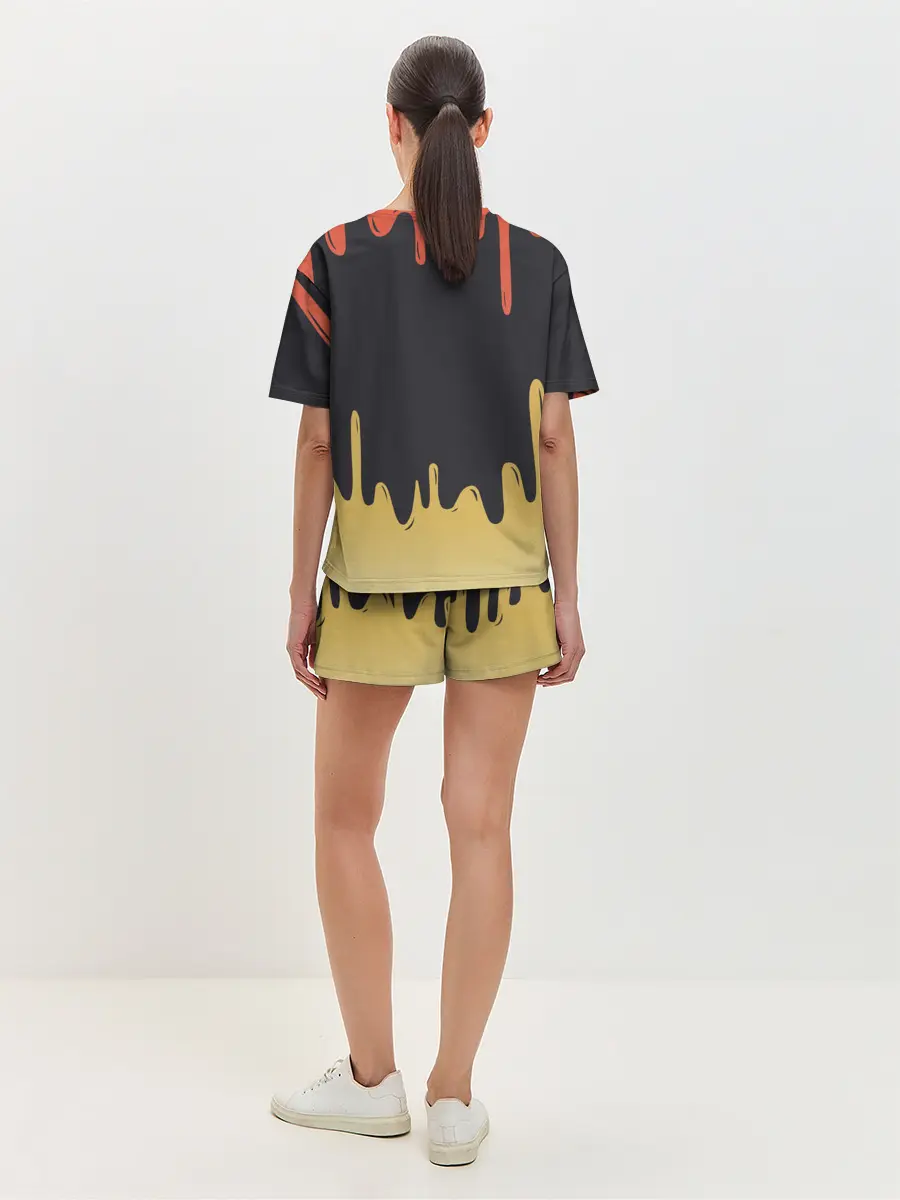 Женская пижама с шортами / Just Ride MOTOCROSS | МОТОКРОСС