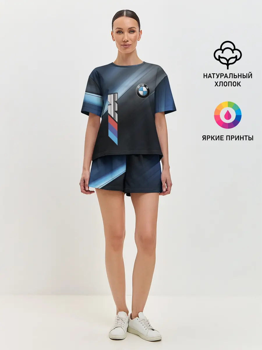 Женская пижама с шортами / BMW