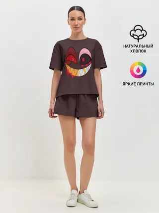 Женская пижама с шортами / Отель Хазбин