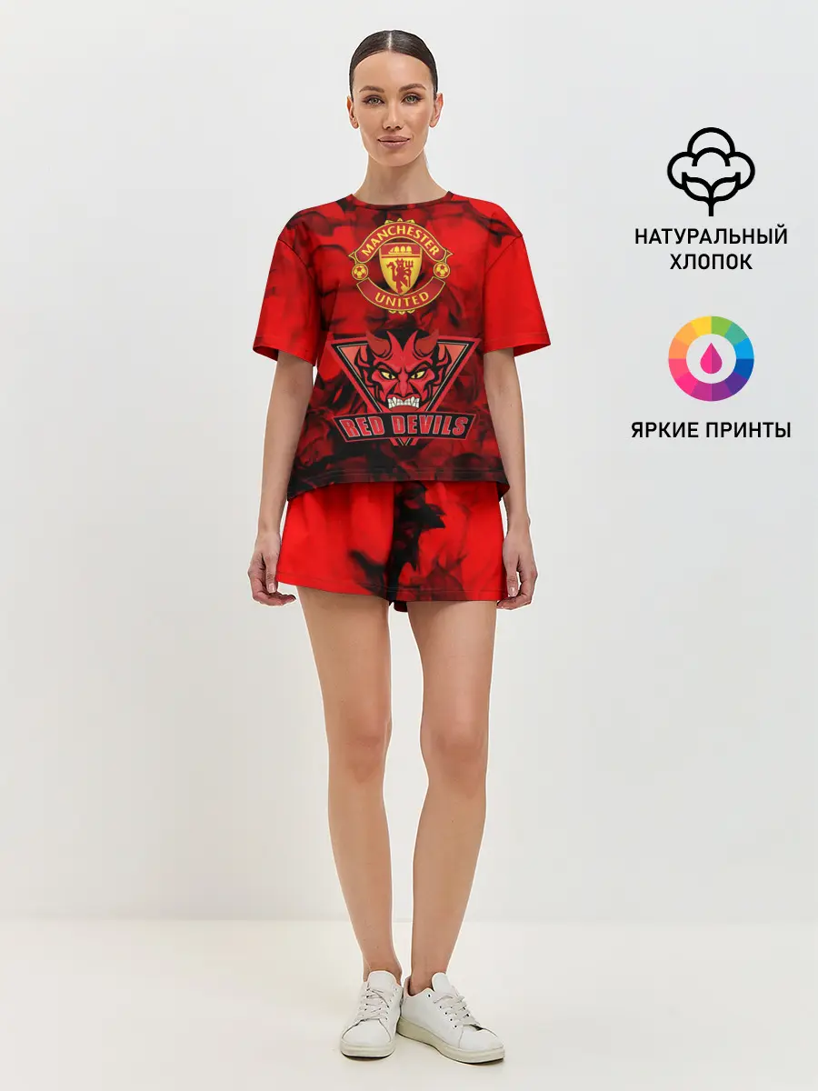 Женская пижама с шортами / Manchester United