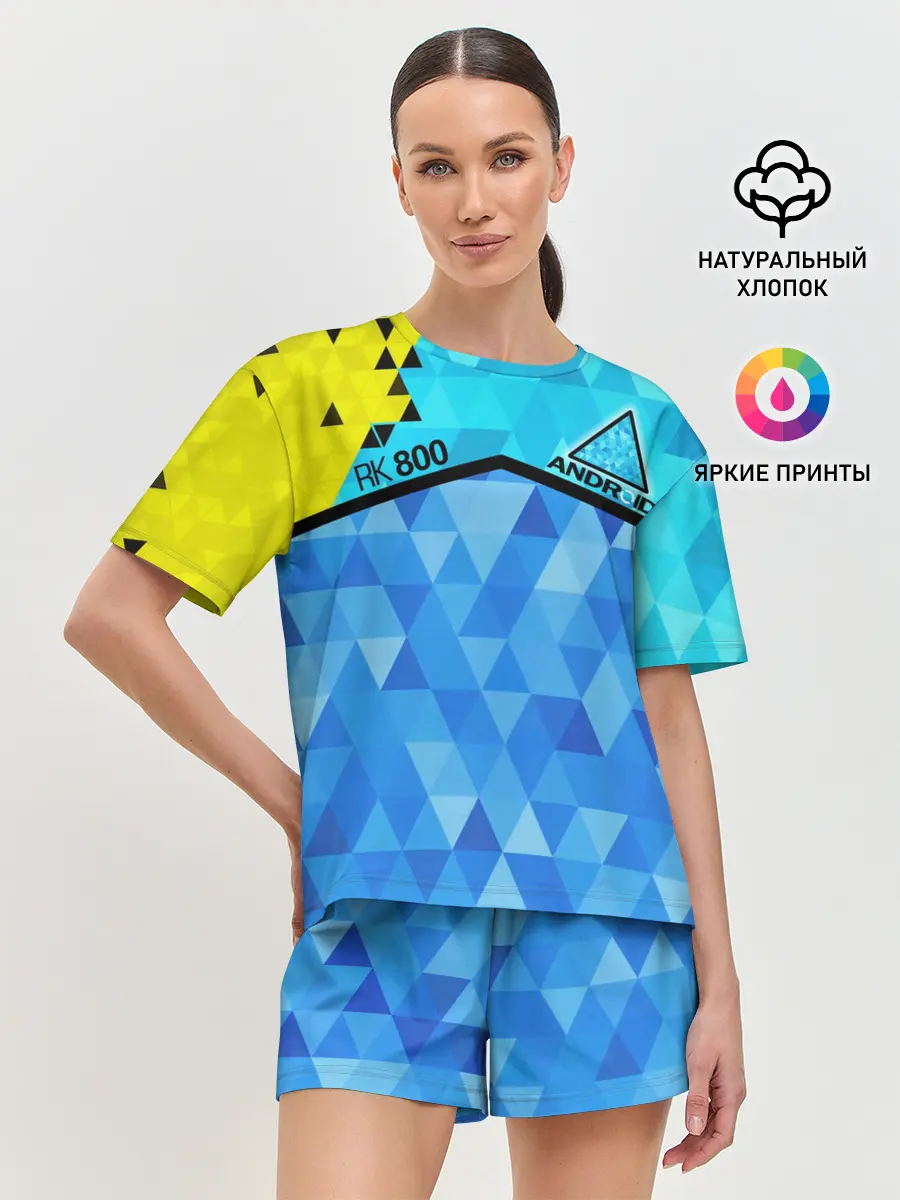 Женская пижама с шортами / DETROIT: BECOME HUMAN.