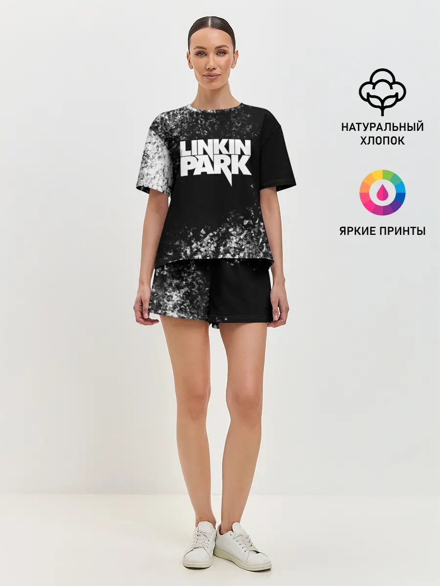 Женская пижама с шортами / Linkin Park