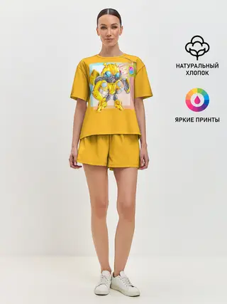 Женская пижама с шортами / Transformers