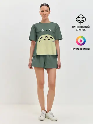 Женская пижама с шортами / totoro