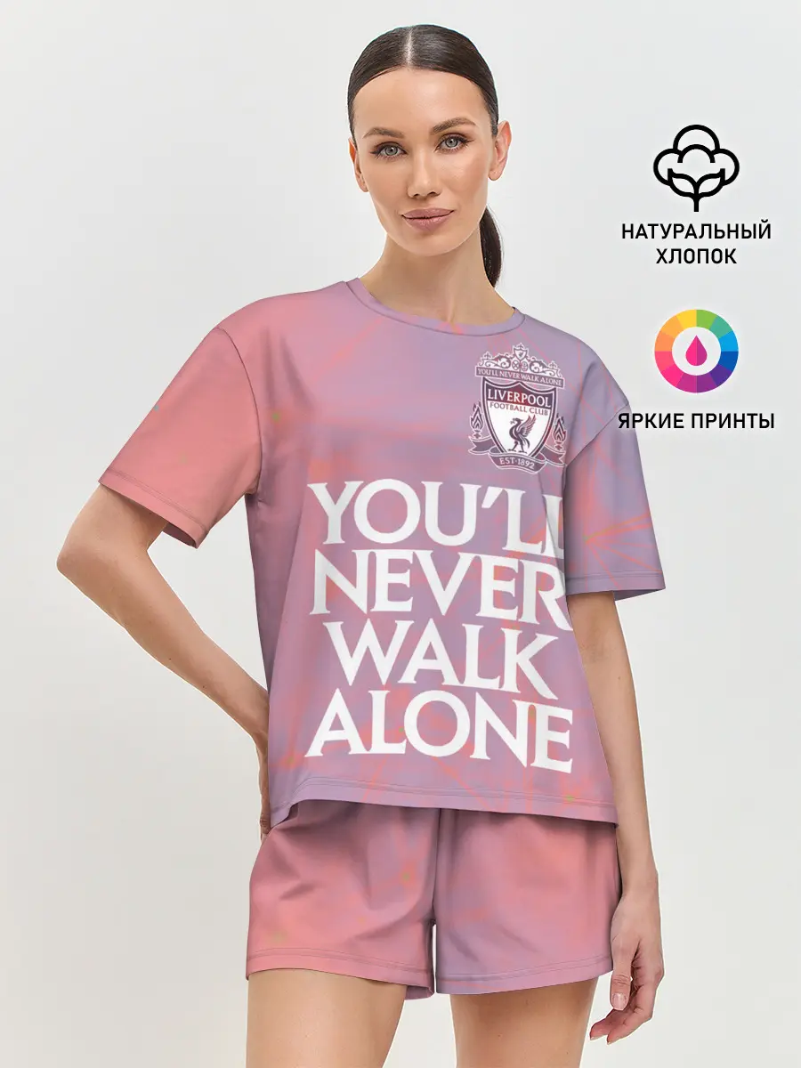 Женская пижама с шортами / LIVERPOOL