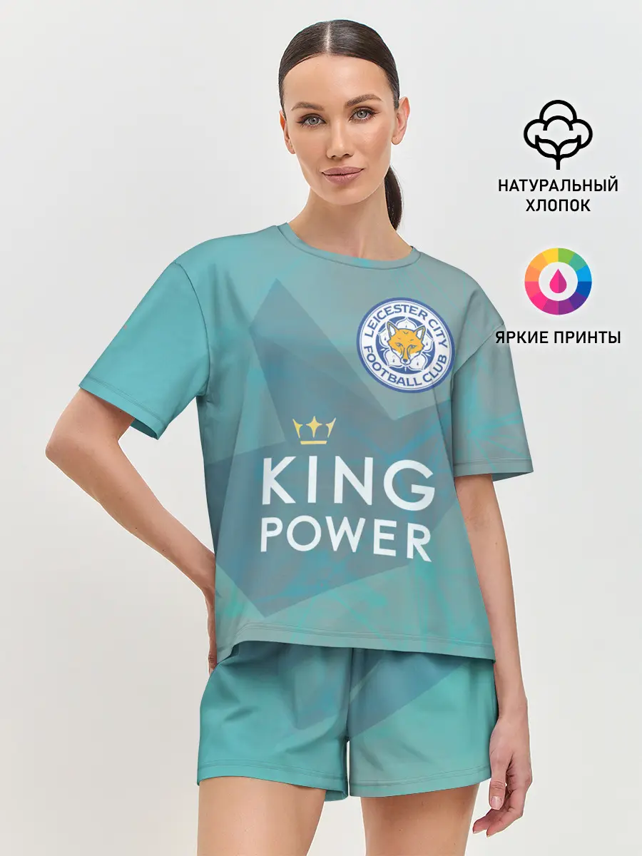 Женская пижама с шортами / Лестер Сити