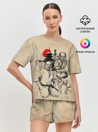 Женская пижама с шортами / Масутацу Ояма