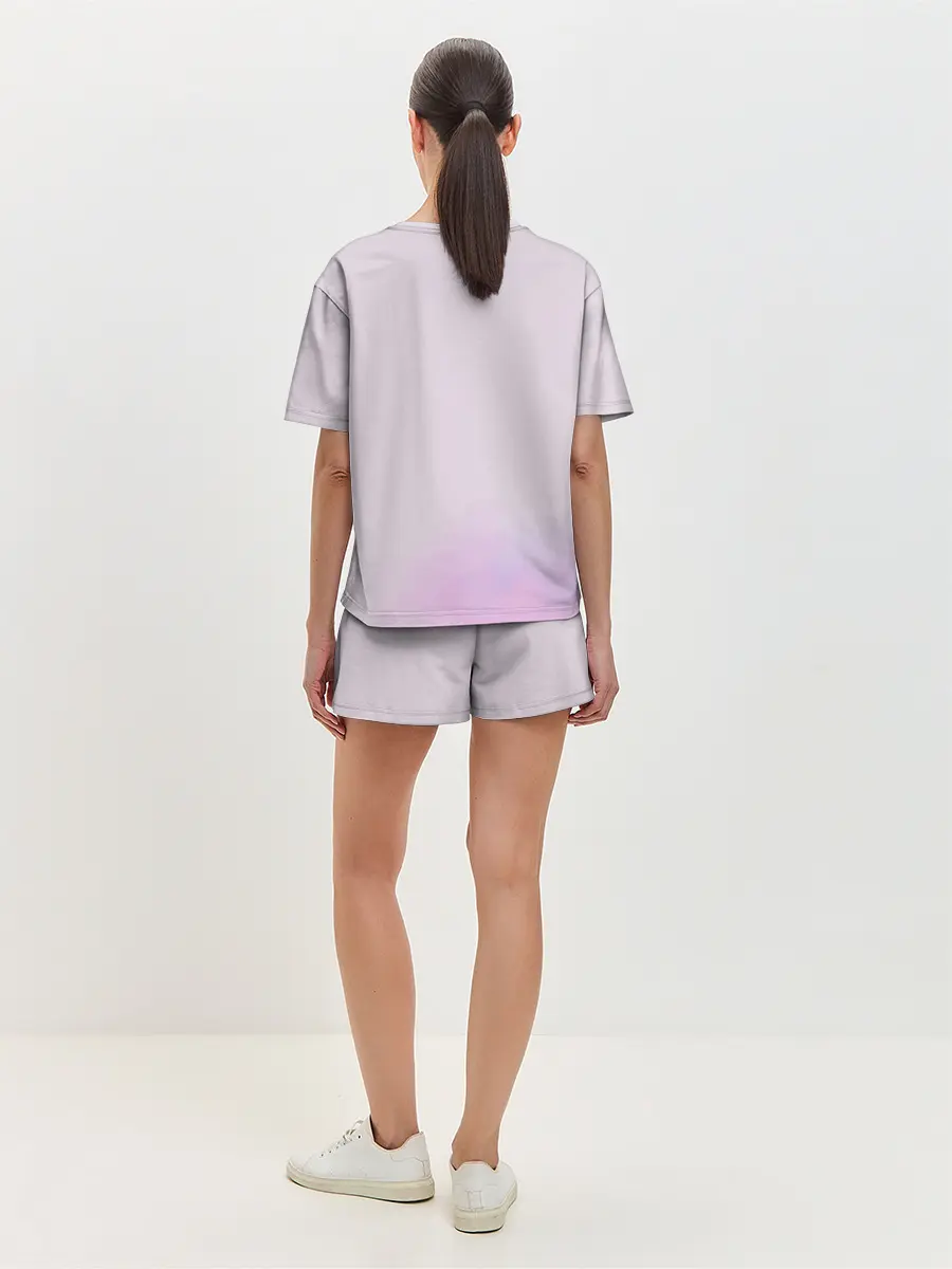 Женская пижама с шортами / Кёкусинкай девушка