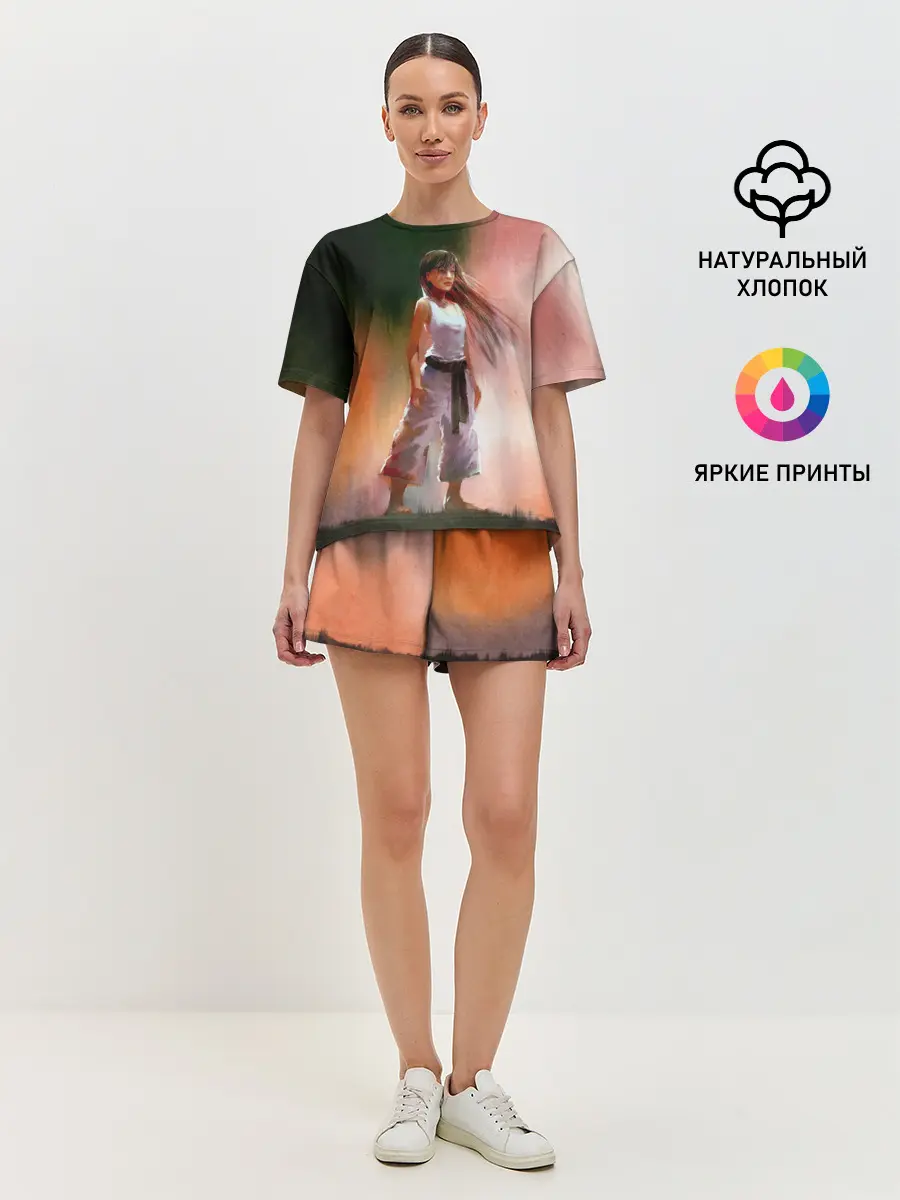 Женская пижама с шортами / Girl