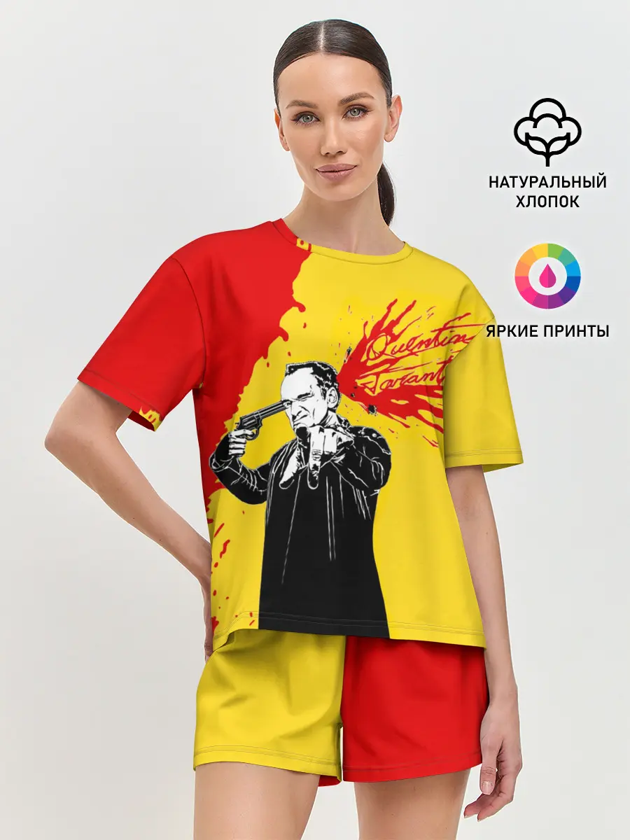 Женская пижама с шортами / Квентин Тарантино - shot