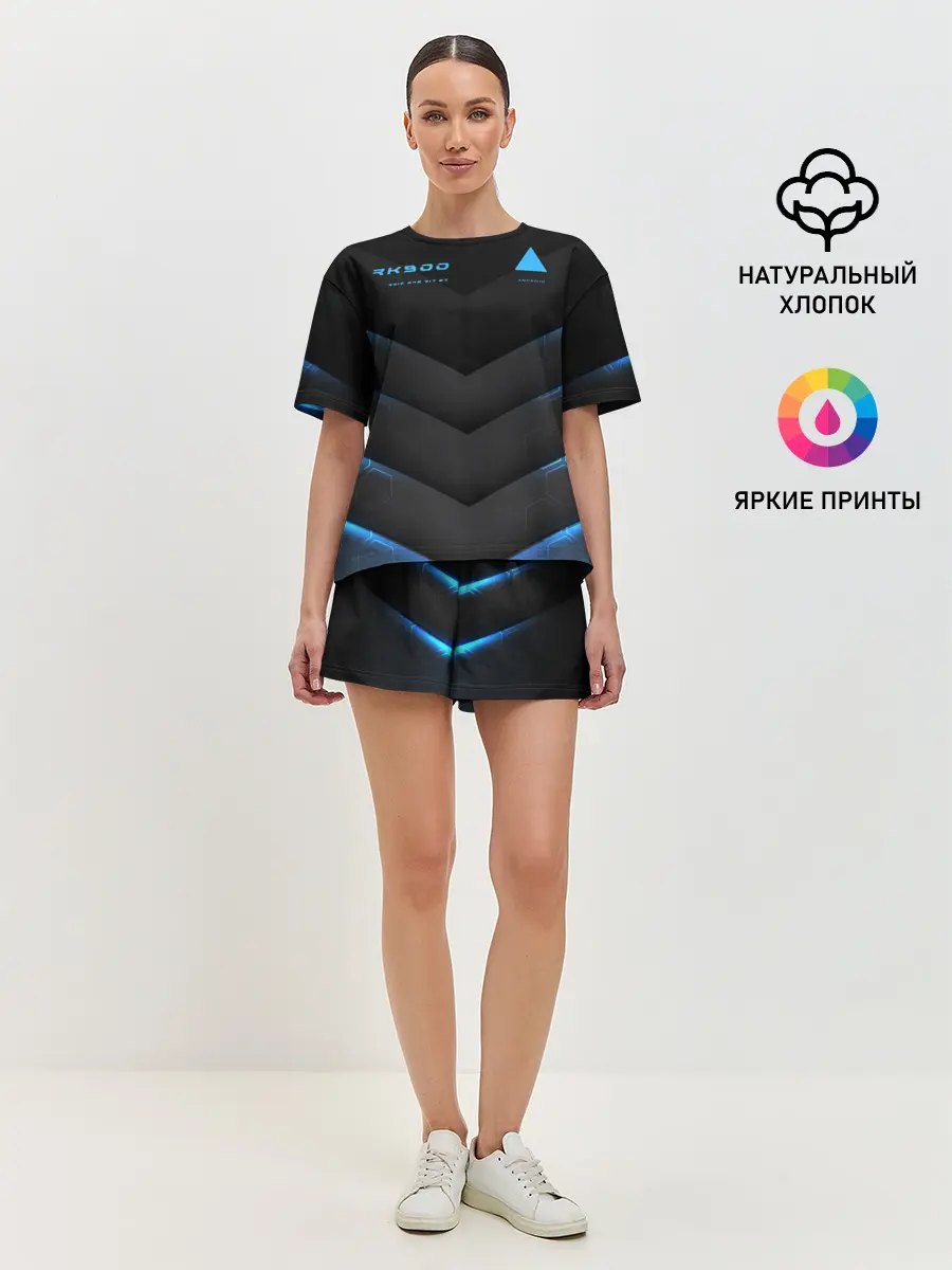 Женская пижама с шортами / Detroit RK900