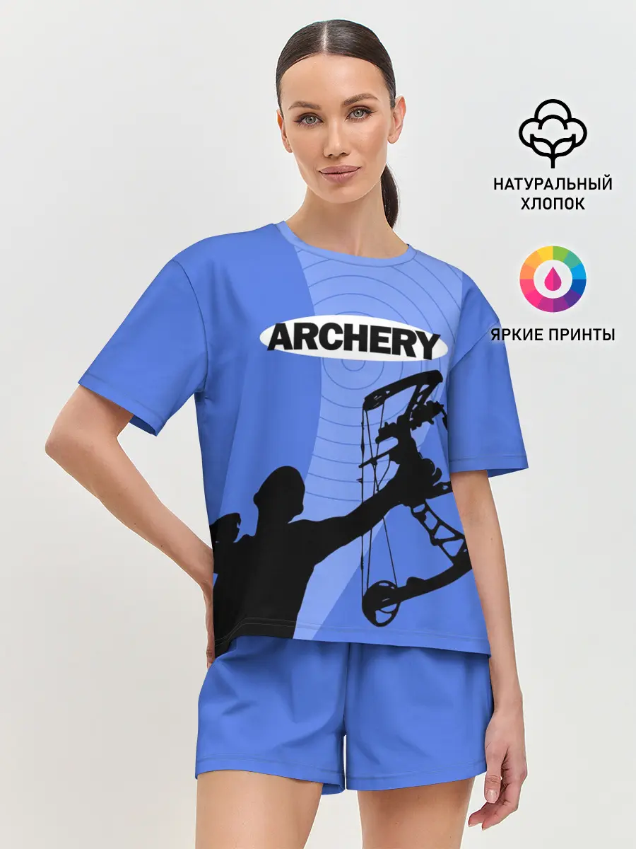 Женская пижама с шортами / Archery