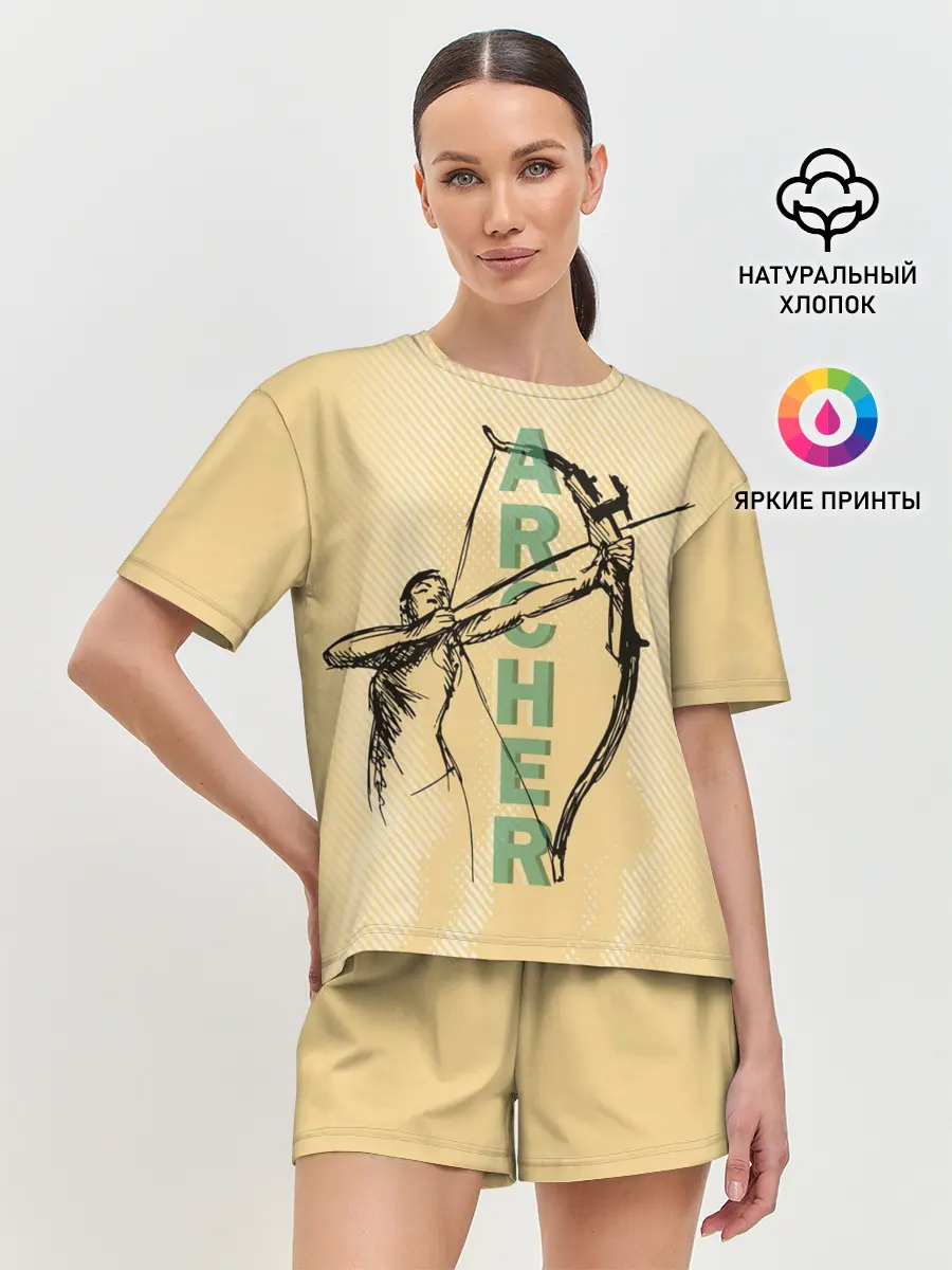 Женская пижама с шортами / Archer