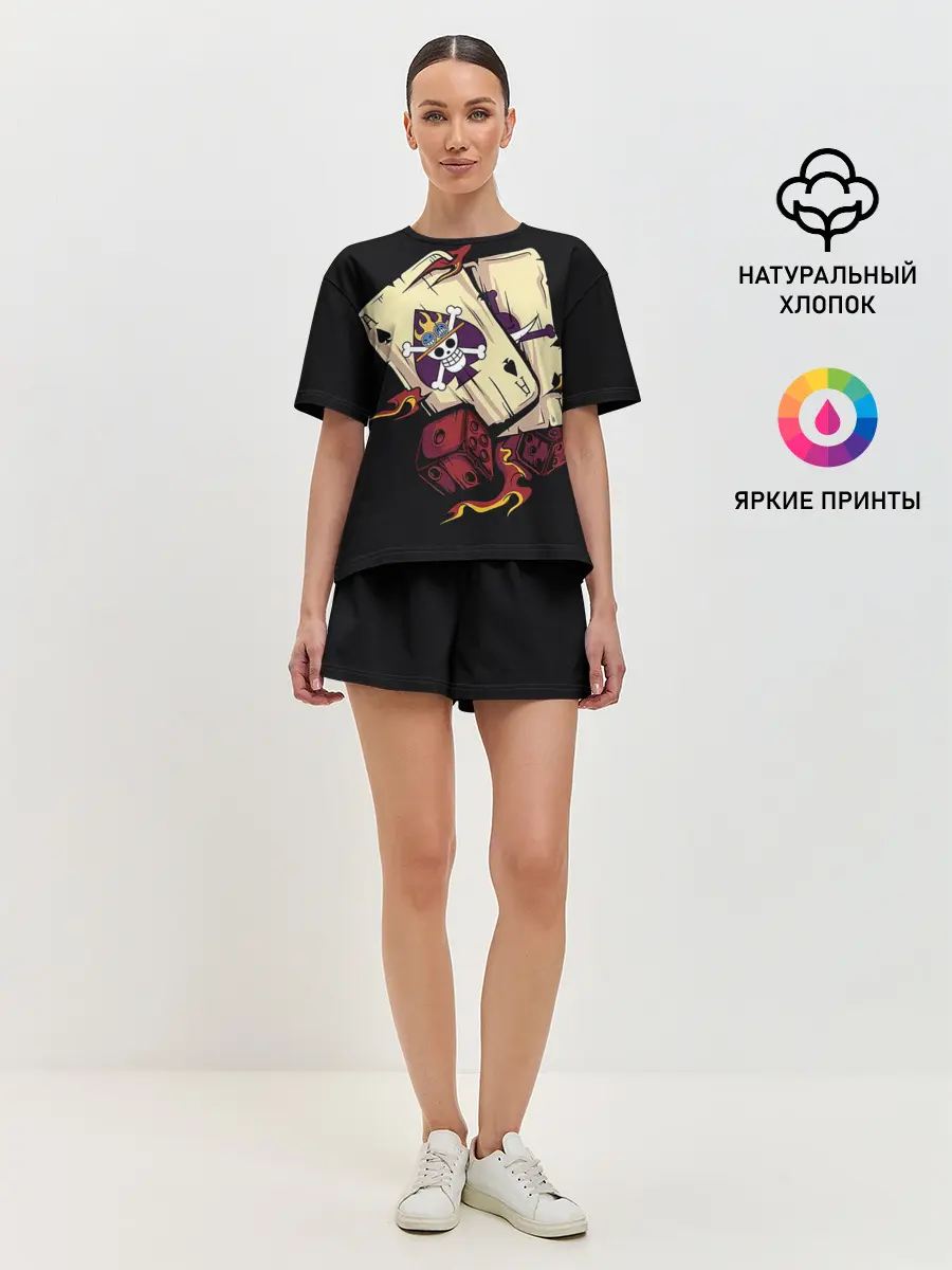 Женская пижама с шортами / Большой куш карты