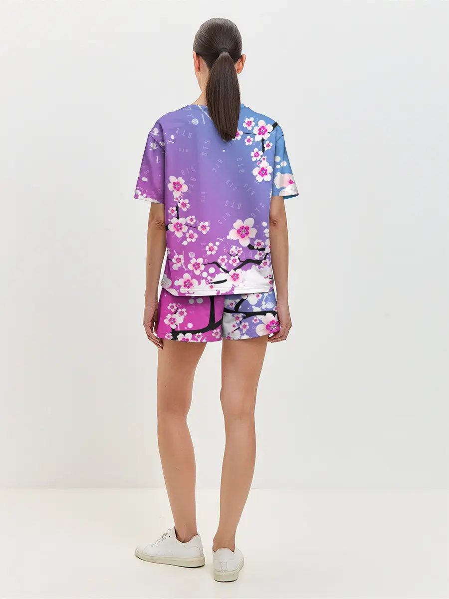 Женская пижама с шортами / BTS