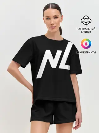Женская пижама с шортами / NL logo