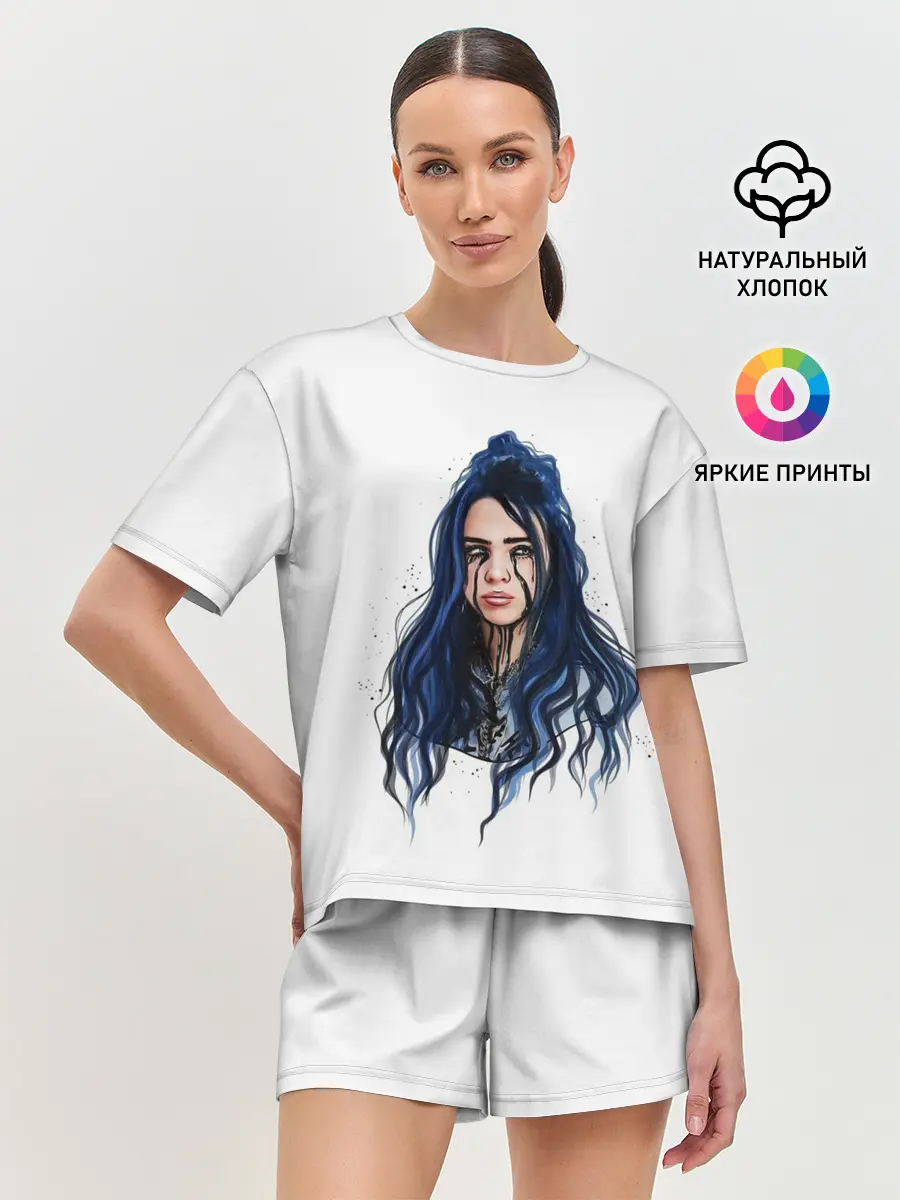Женская пижама с шортами / BILLIE EILISH