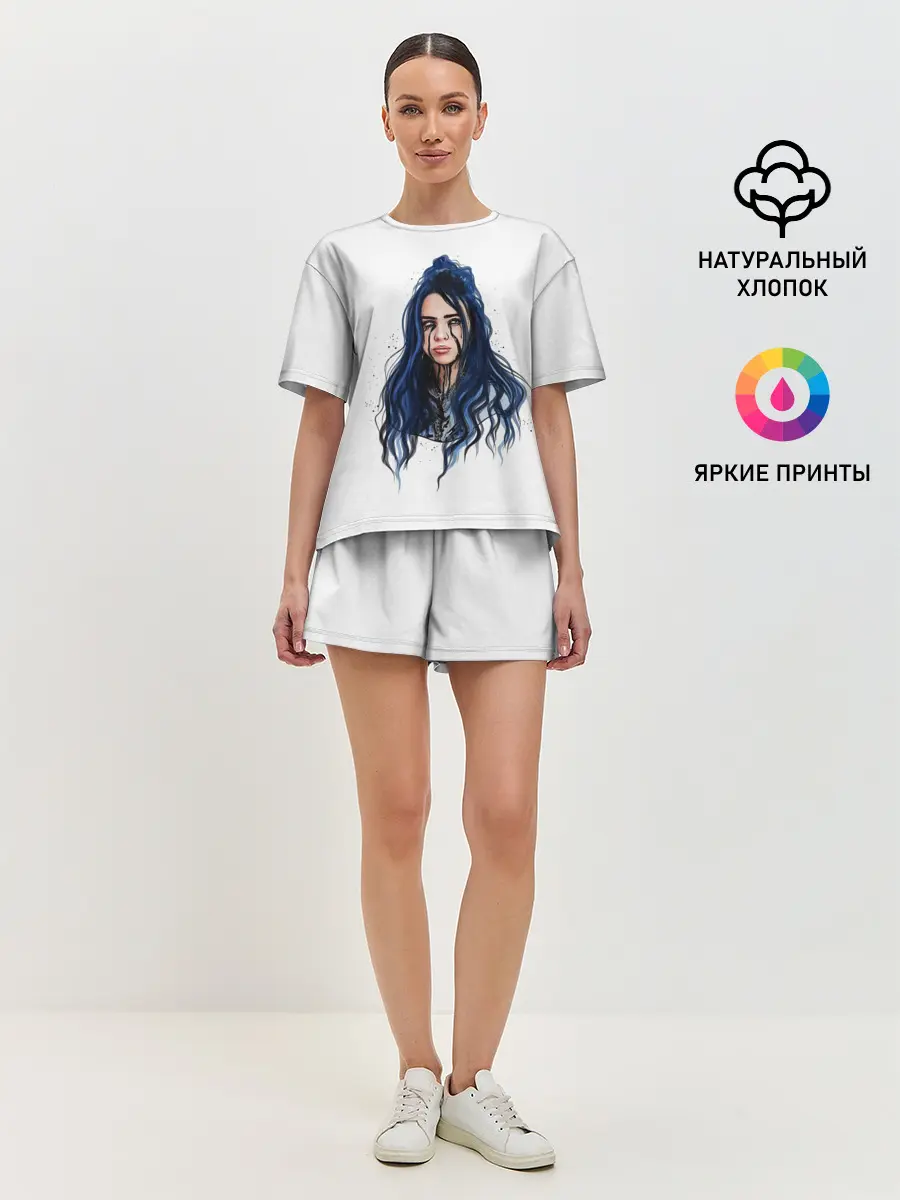 Женская пижама с шортами / BILLIE EILISH